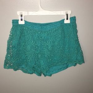 Knitted shorts